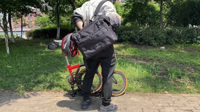 Amazon.co.jp: TWTOPSEブロンプトン折りたたみバイク用の自転車バック