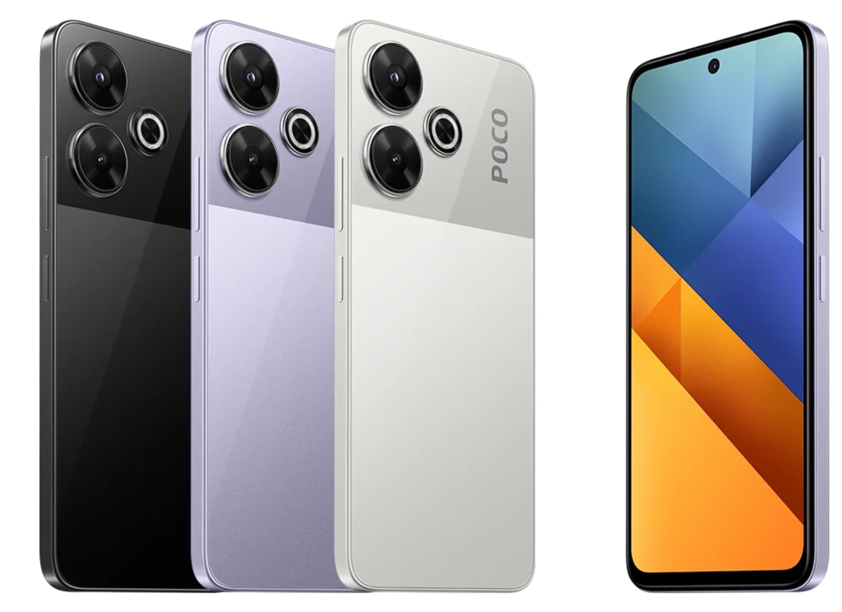 Amazon.com: Poco M6 4G LTE GSM (128GB + 6GB) 108MP Triple Camera