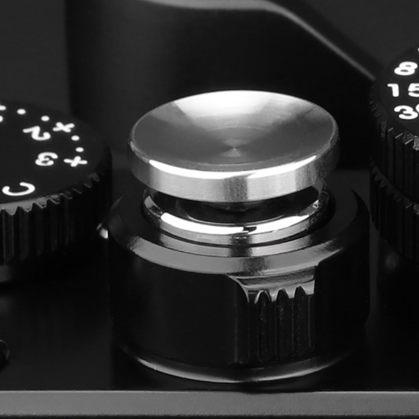 Amazon | 絶妙なメタル凹型シャッターリリースボタン、富士フイルム