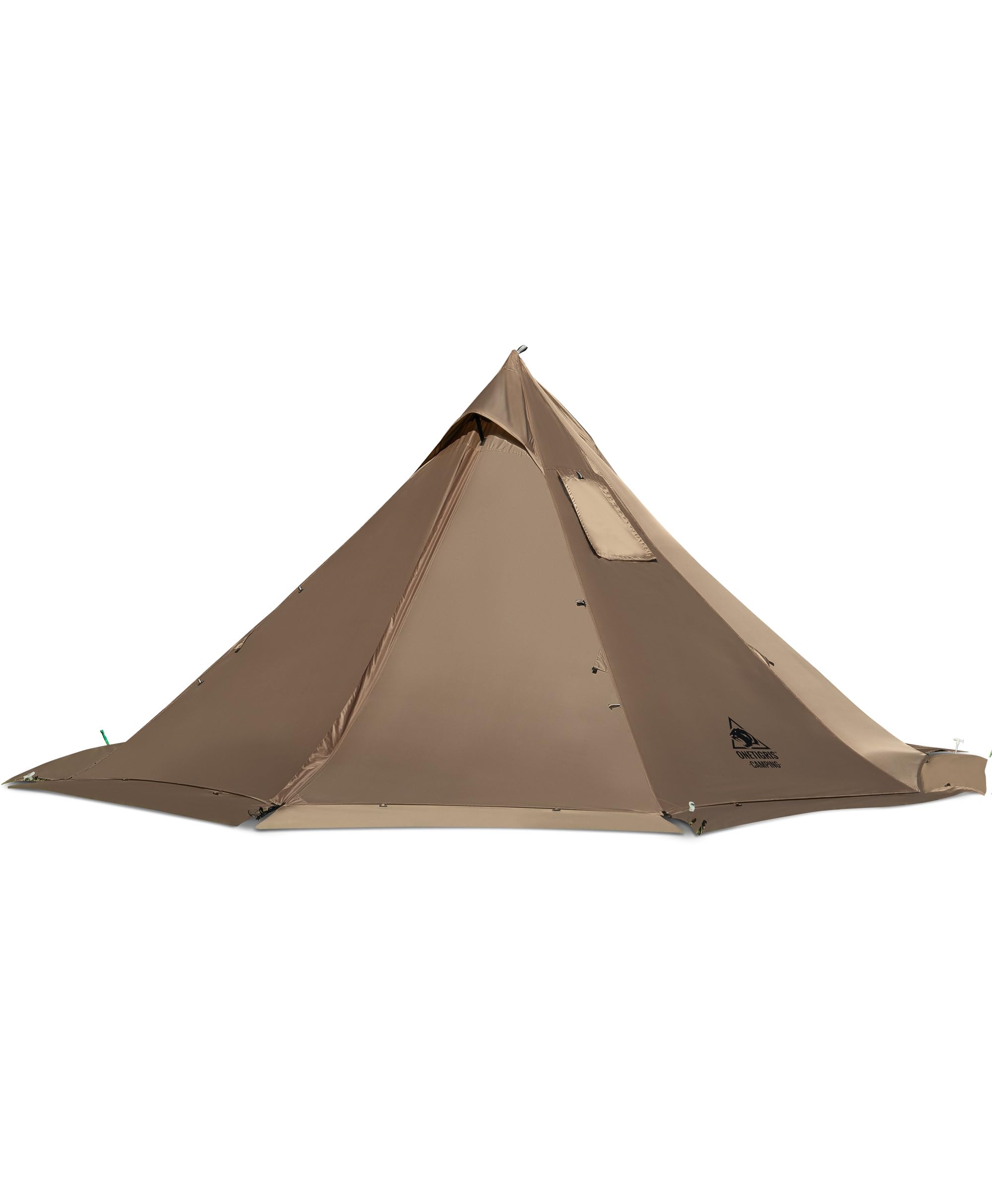 Amazon.co.jp: OneTigris SMOKEY HUT ワンポールテント 1-2人用 ホット