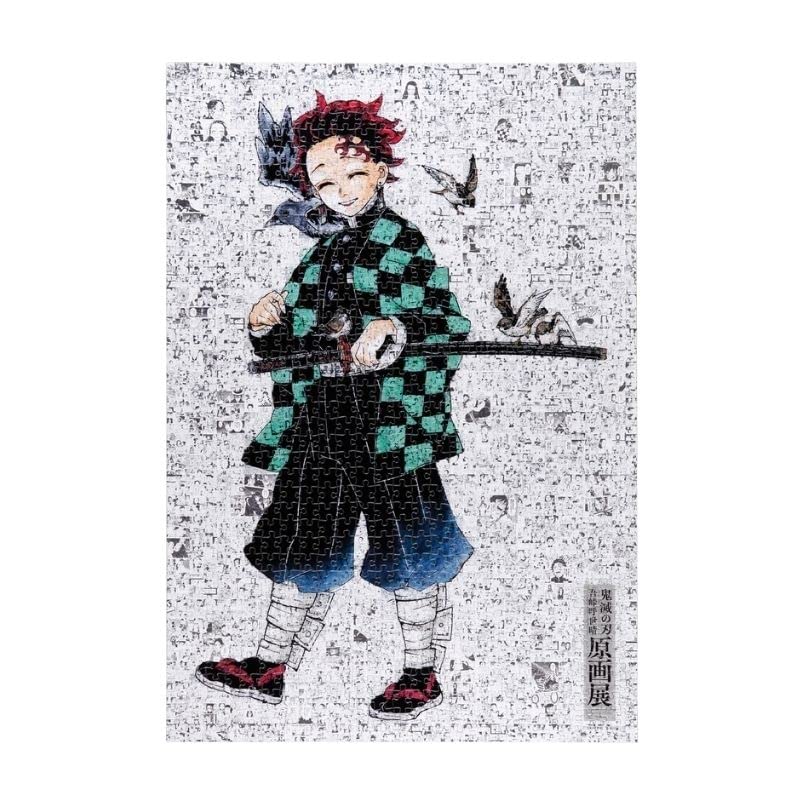 鬼滅の刃 吾峠呼世晴 原画展 モザイクアートパズル 竈門炭