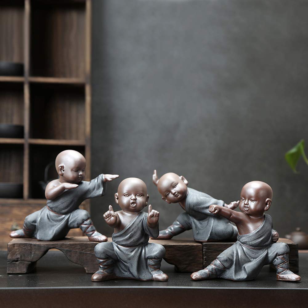 Amazon.co.jp: KINGZHUO ミニチュア 仏陀 置物 セラミック 小さな