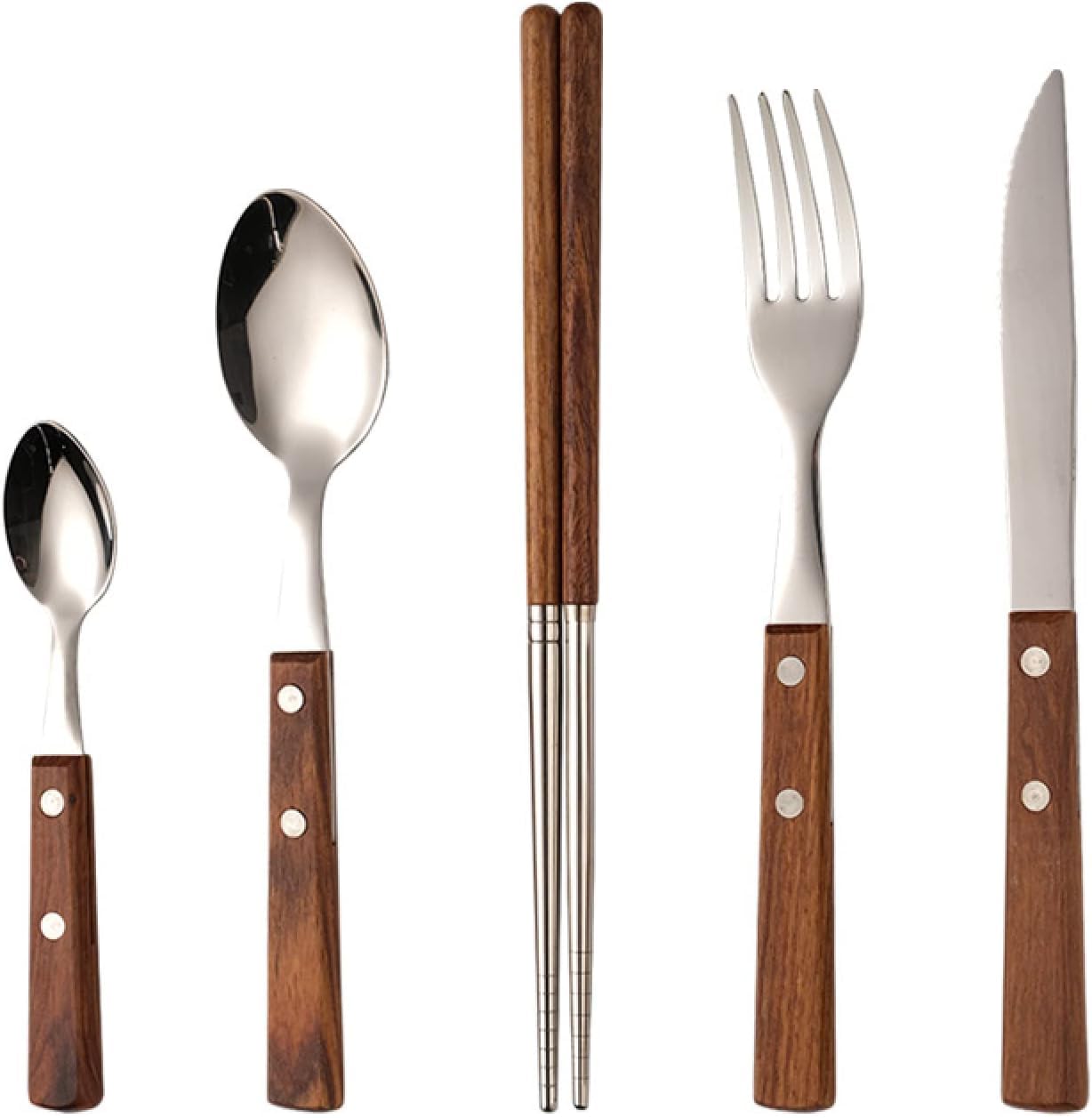 Amazon｜カトラリーセット 一人暮らし 食器セット 5pcs ディナー