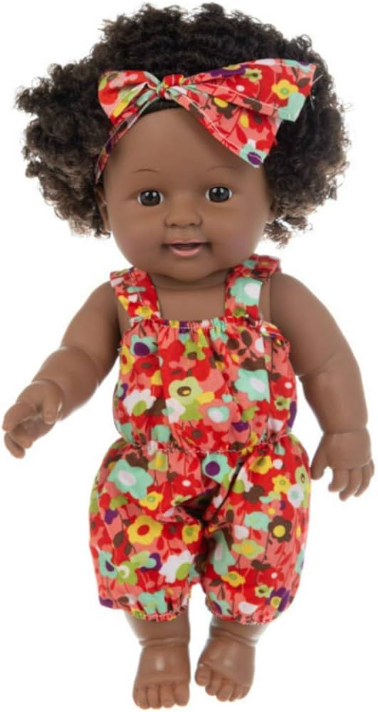 Amazon.co.jp: アフリカの黒人の人形アフリカの女の子の男の子の人形