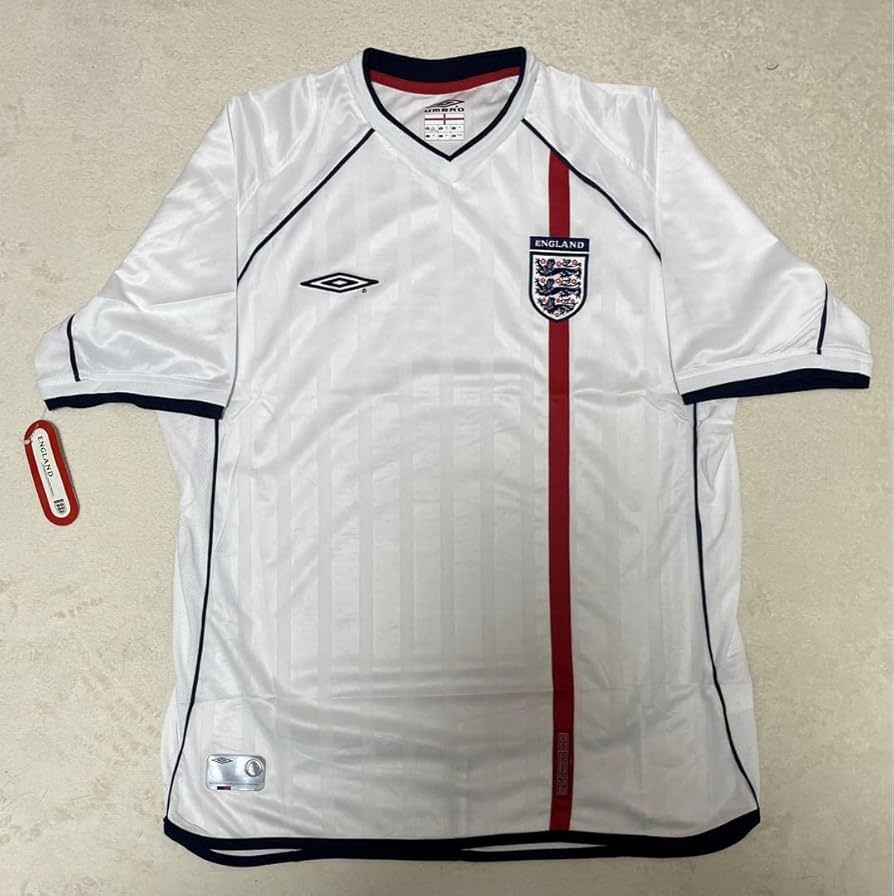 Amazon.co.jp: イングランド 代表 ユニフォーム 2002 年 W杯 ワールド