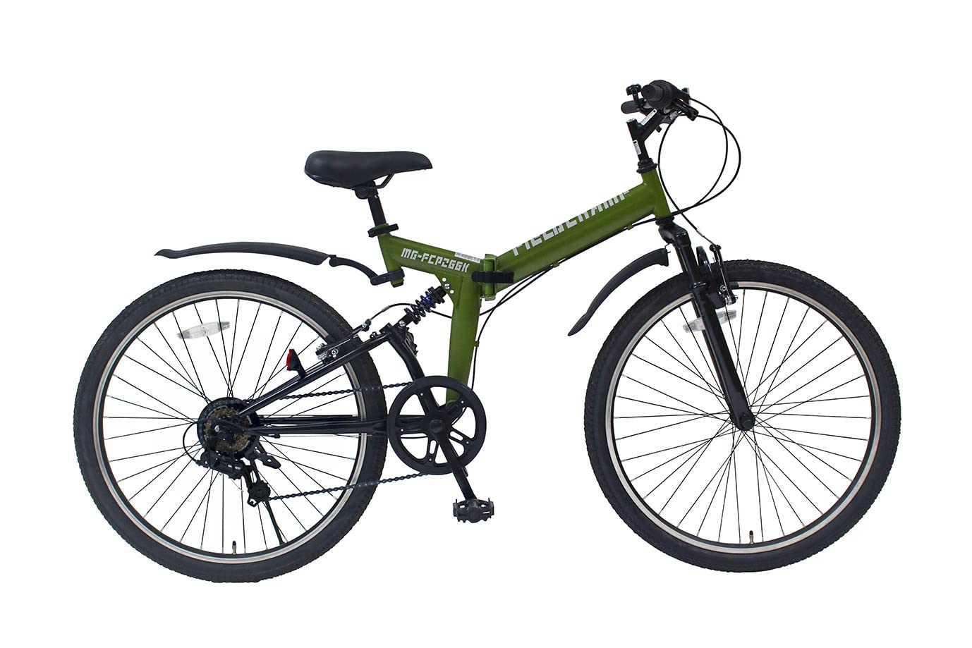 Amazon | FIELD CHAMP WサスFD-MTB266SK アーミーグリーン | ミムゴ