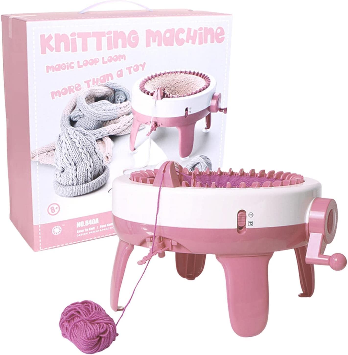 Amazon.co.jp: 編み機 - 22/40/48 針編み機 おもちゃ DIY手芸 操作簡単