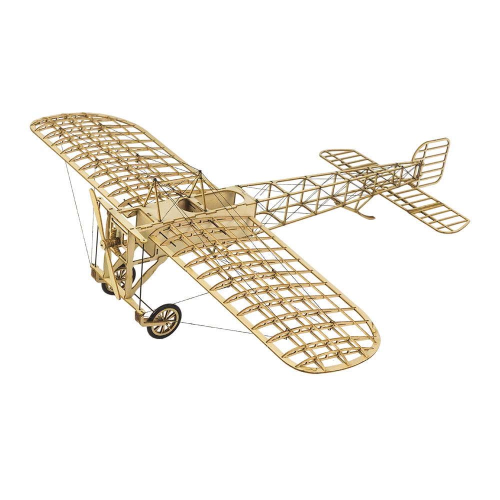 Amazon.com: Balsa Wood airplane kits DIY Bleriot Wooden Models
