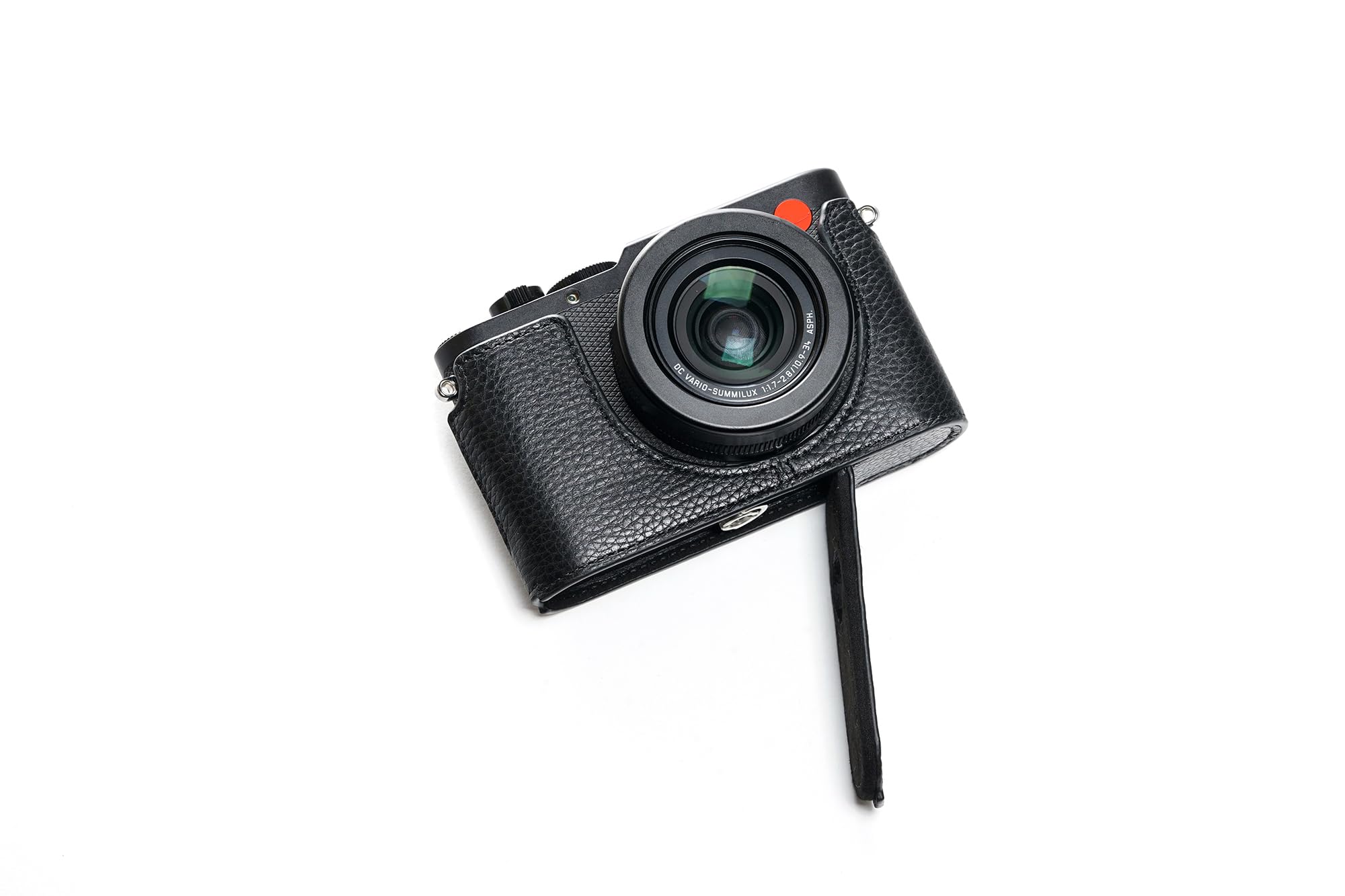 Amazon.co.jp: Leica D-LUX8用ハンドメイド本革ハーフカメラケース