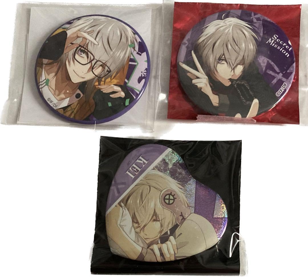 カラマリ 岡崎契 缶バッジ 20個 カラマリ 岡崎契 缶バッジセット