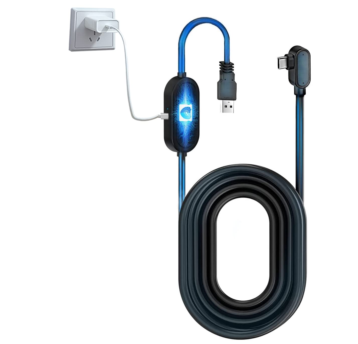 PICO4 VRヘッドセット コントローラー、電源アダプター付き