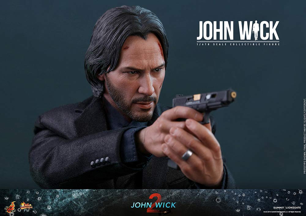 Amazon.com: Hot Toys John Wick: Chapter 2 MMS504 Marvel 1/6th