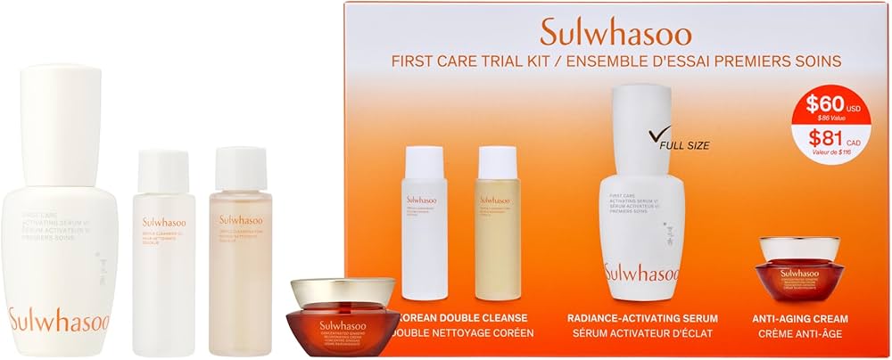 Sulwhasoo First Care Trial Kit : Amazon.ca: Beauty & Personal Care