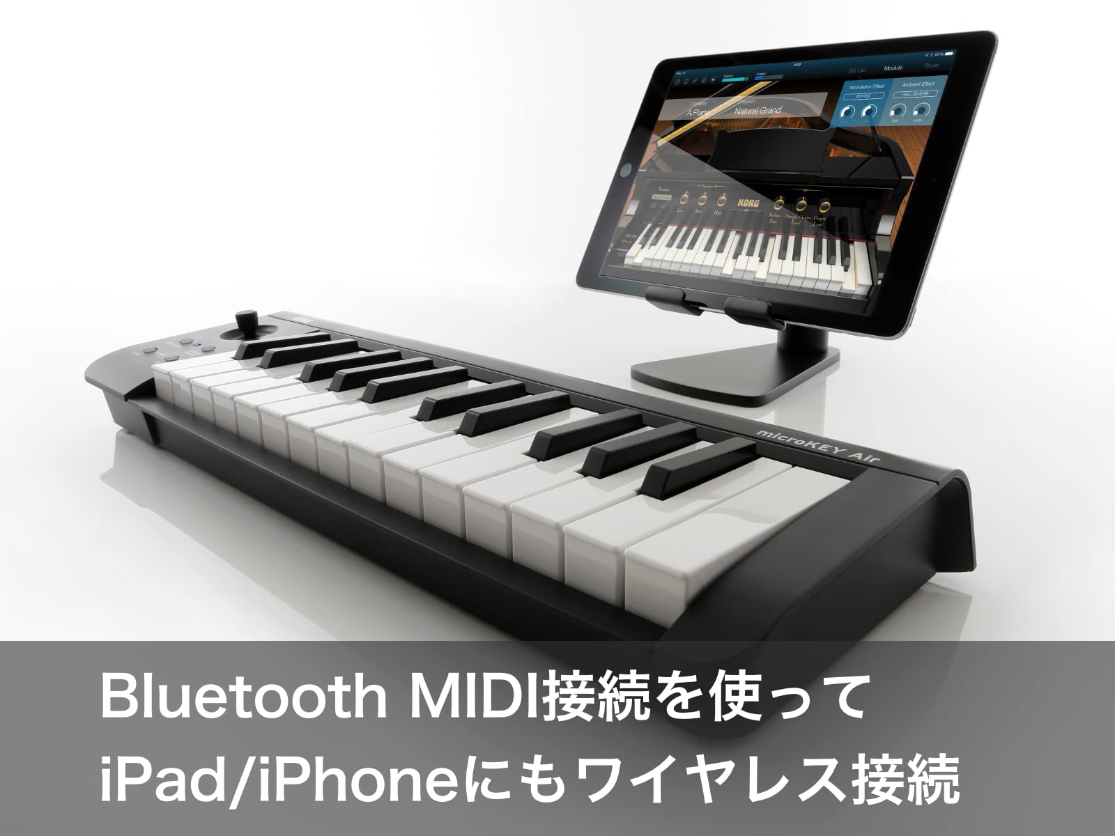 Amazon | KORG(コルグ) ワイヤレス MIDI キーボード コントローラー