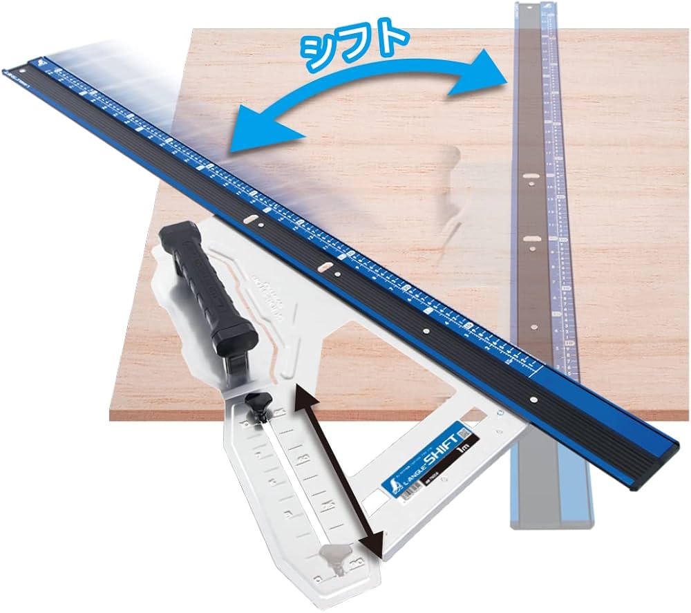 Amazon.co.jp: シンワ測定(Shinwa Sokutei) 丸ノコガイド定規 エル
