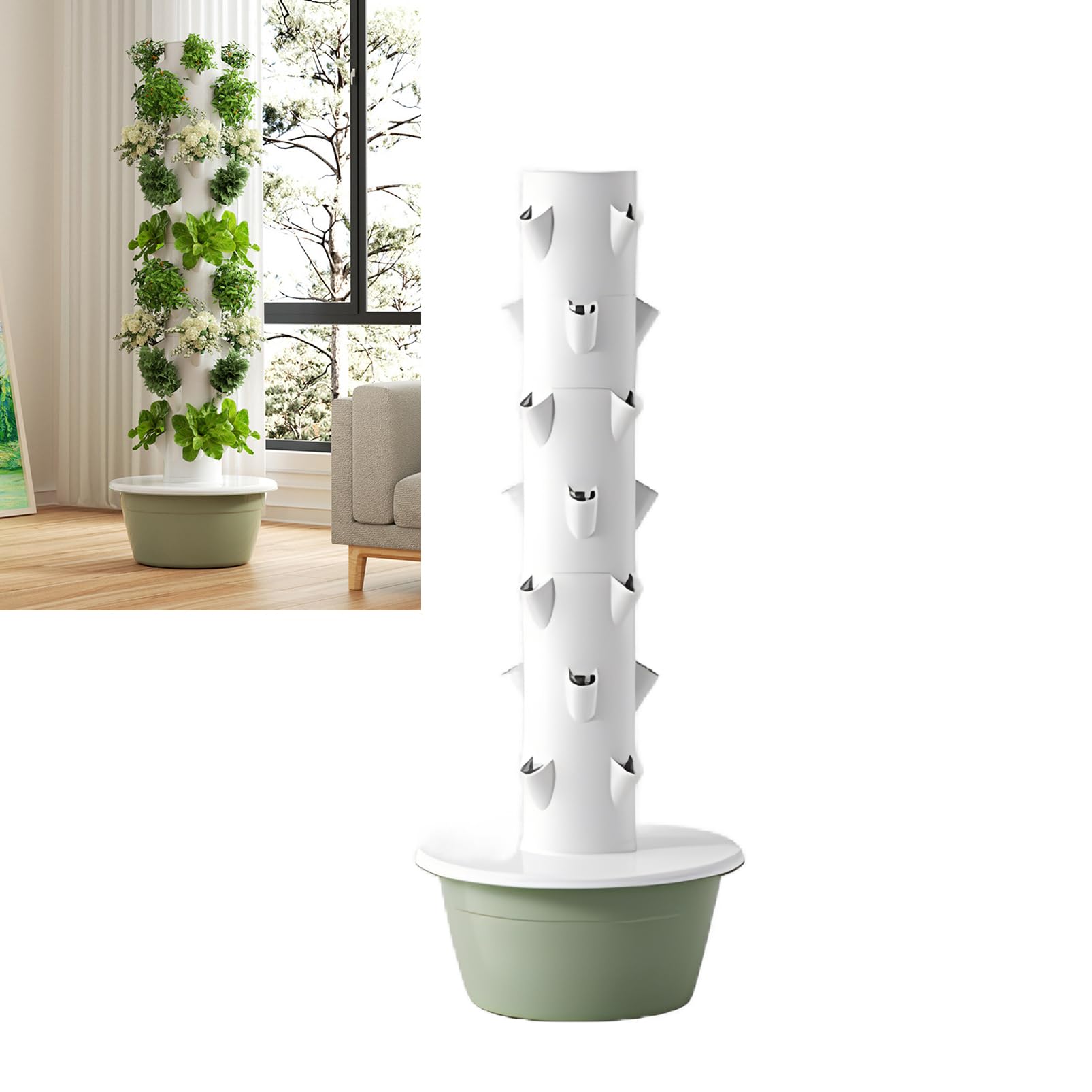 Amazon | すいこう栽培キット 水耕栽培 タワー 水耕栽培 ポット 水耕