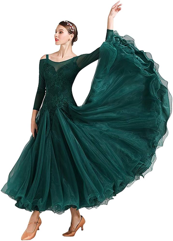 Amazon.co.jp: RIKOUZY 絶妙なデザイン エメラルドグリーン ワンピース