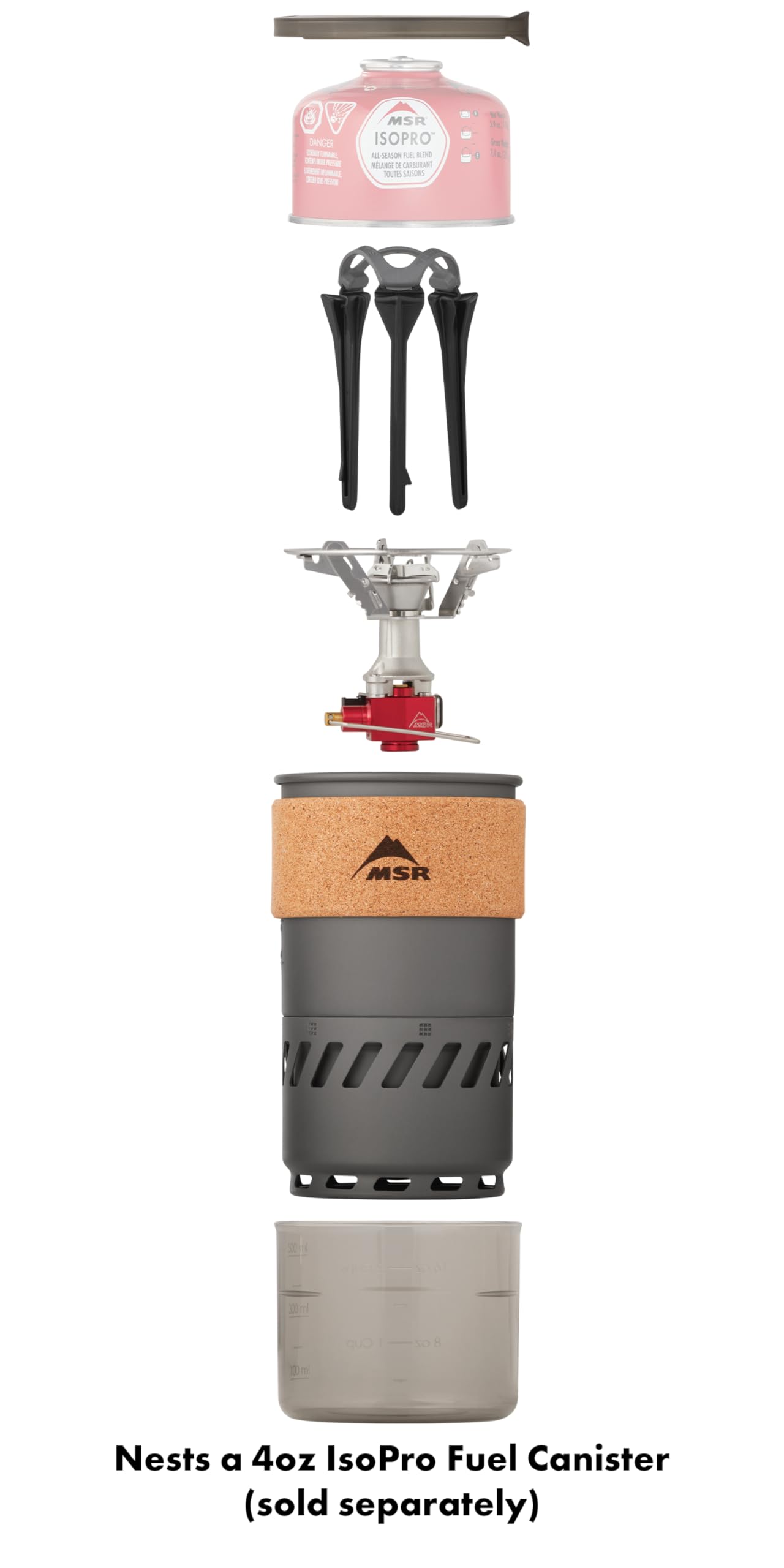 Amazon | MSRスイッチ軽量バックパッキングとキャンプストーブシステム