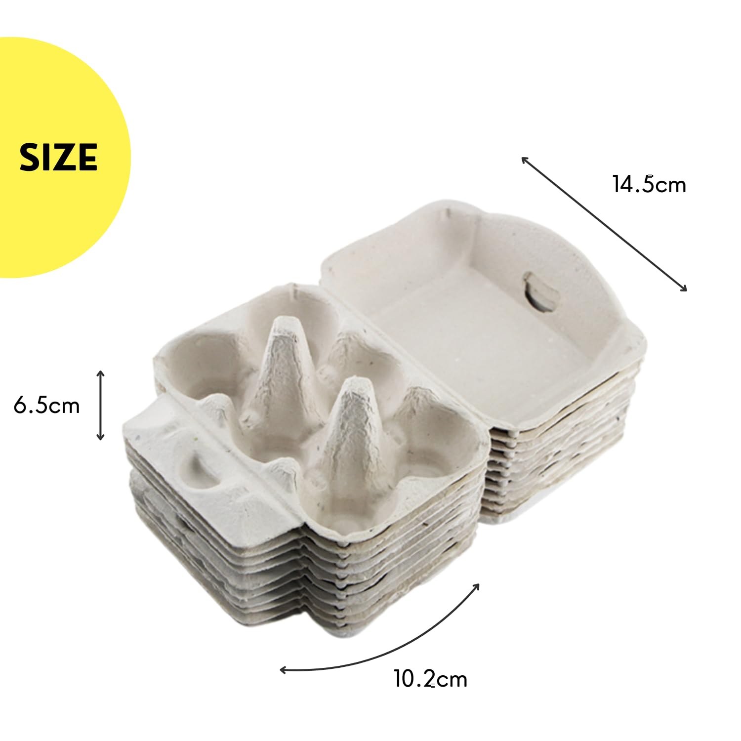 Amazon｜紙製卵ケース 卵ケース 卵パック 卵容器 紙箱 紙パック 6個用