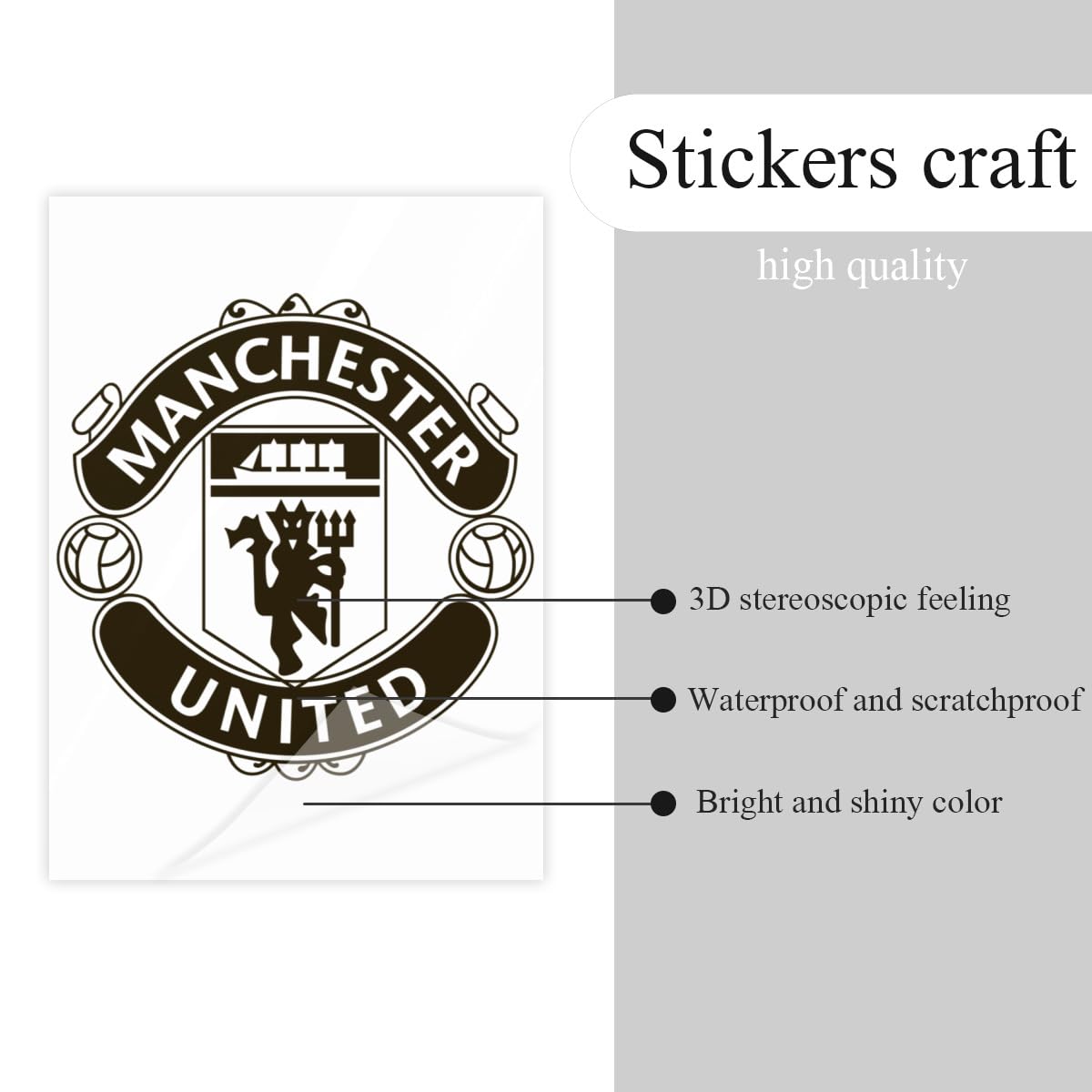 Amazon.co.jp: マンチェスター・ユナイテッド ステッカー おしゃれ
