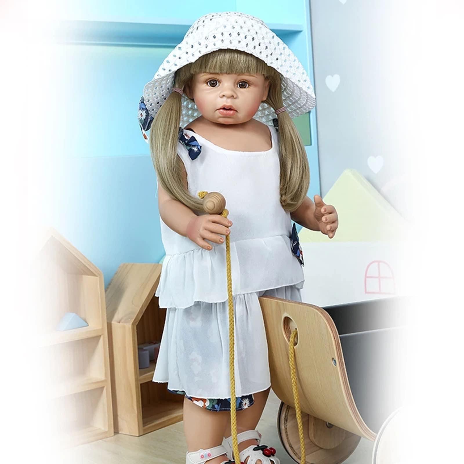 Amazon.co.jp: 70CM 巨大リボーンドール28インチ生まれ変わった幼児