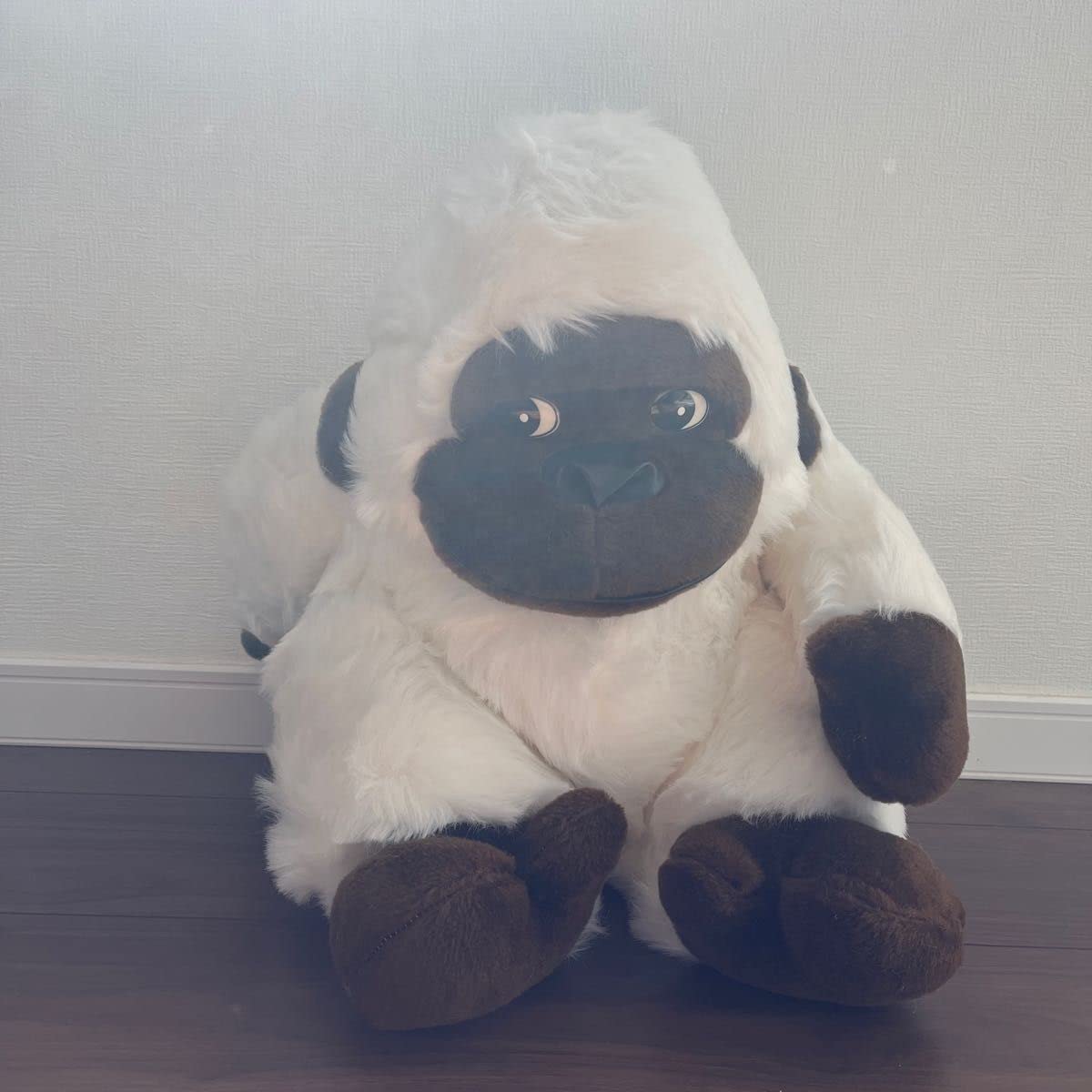 Amazon.co.jp: 白いゴリラのぬいぐるみ ぬいぐるみ BIGぬいぐるみ