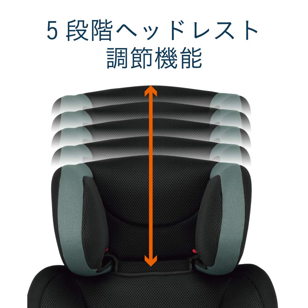 Amazon | コンビ シートベルト固定 ジョイキッズ FK メッシュブラック