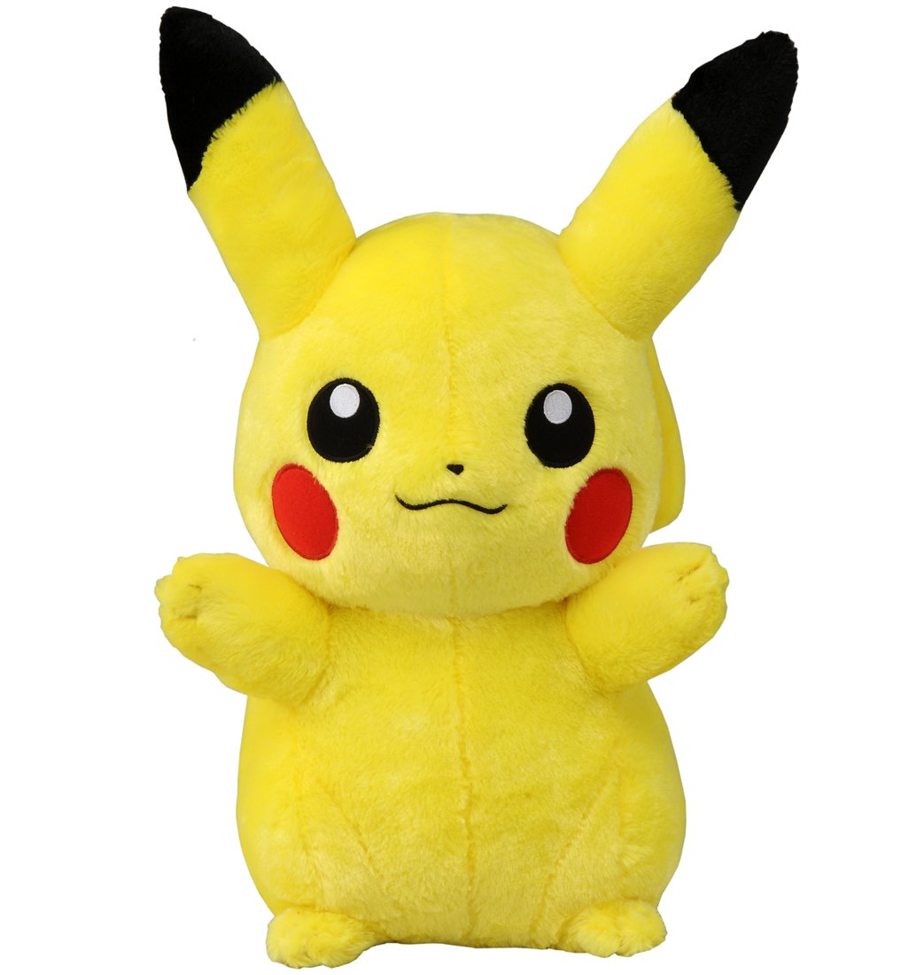 Amazon.co.jp: ポケットモンスター 1/1ぬいぐるみピカチュウ : おもちゃ