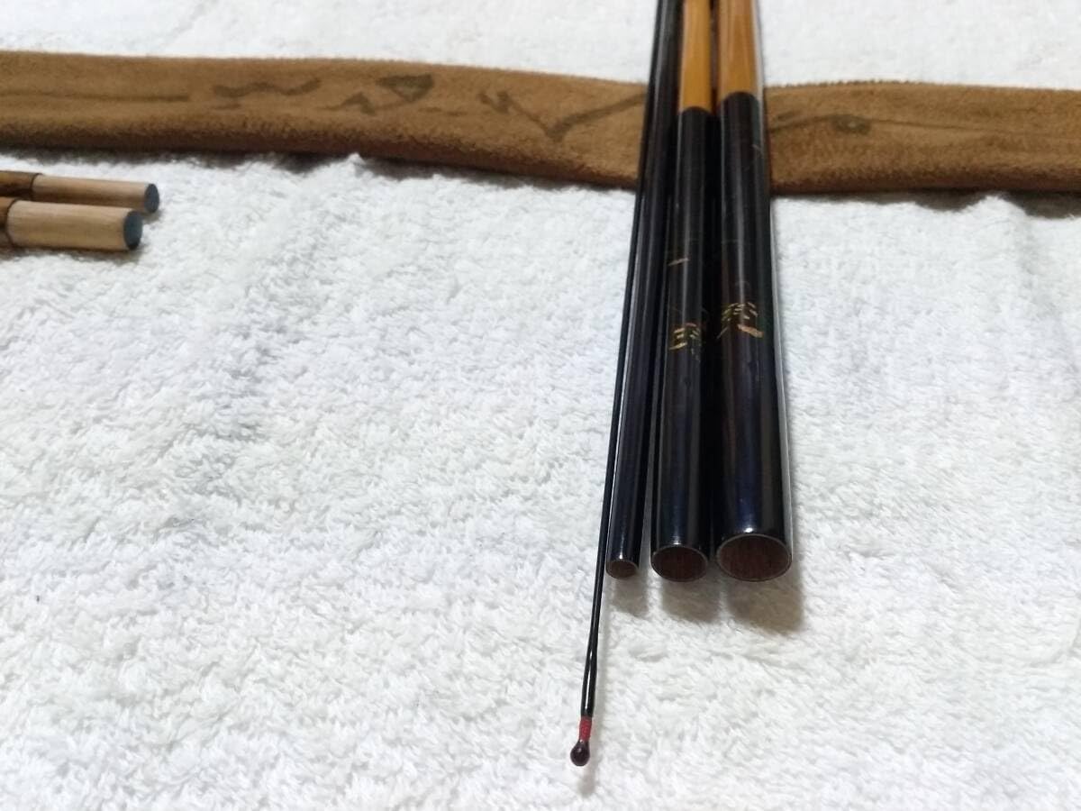 希少 超美品 白梅 げてさく よしきり ヘラブナ竿 希少 超美品 白梅 げ