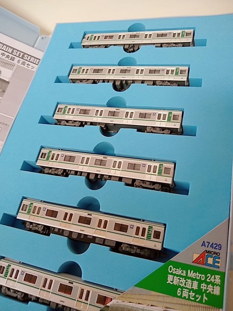 Amazon.co.jp: マイクロエース A7429 Osaka Metro 24系 更新改造車