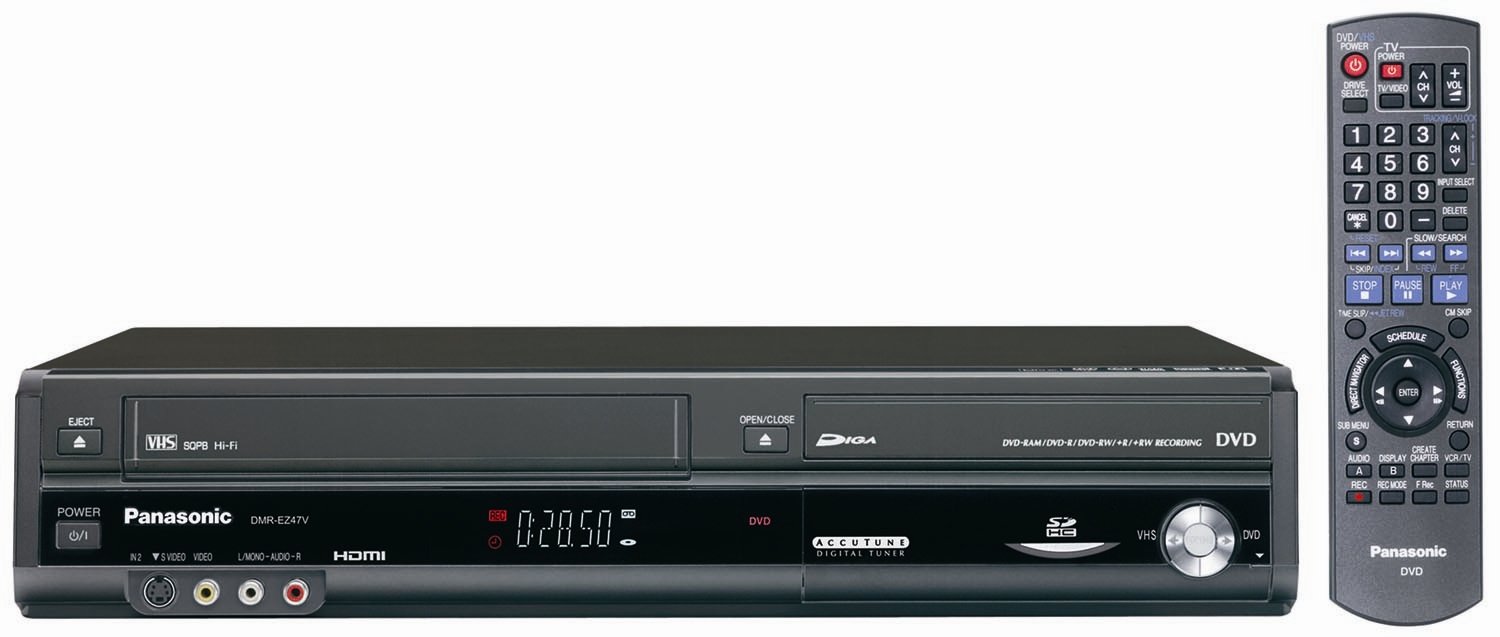 Amazon.com: Panasonic DMR-EZ47V Up-Converting 1080p DVD-Recorder