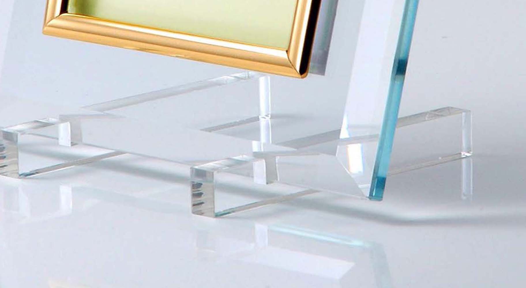 Amazon.co.jp: 高級クリスタルフォトフレームDX 2L版 19468 : ホーム