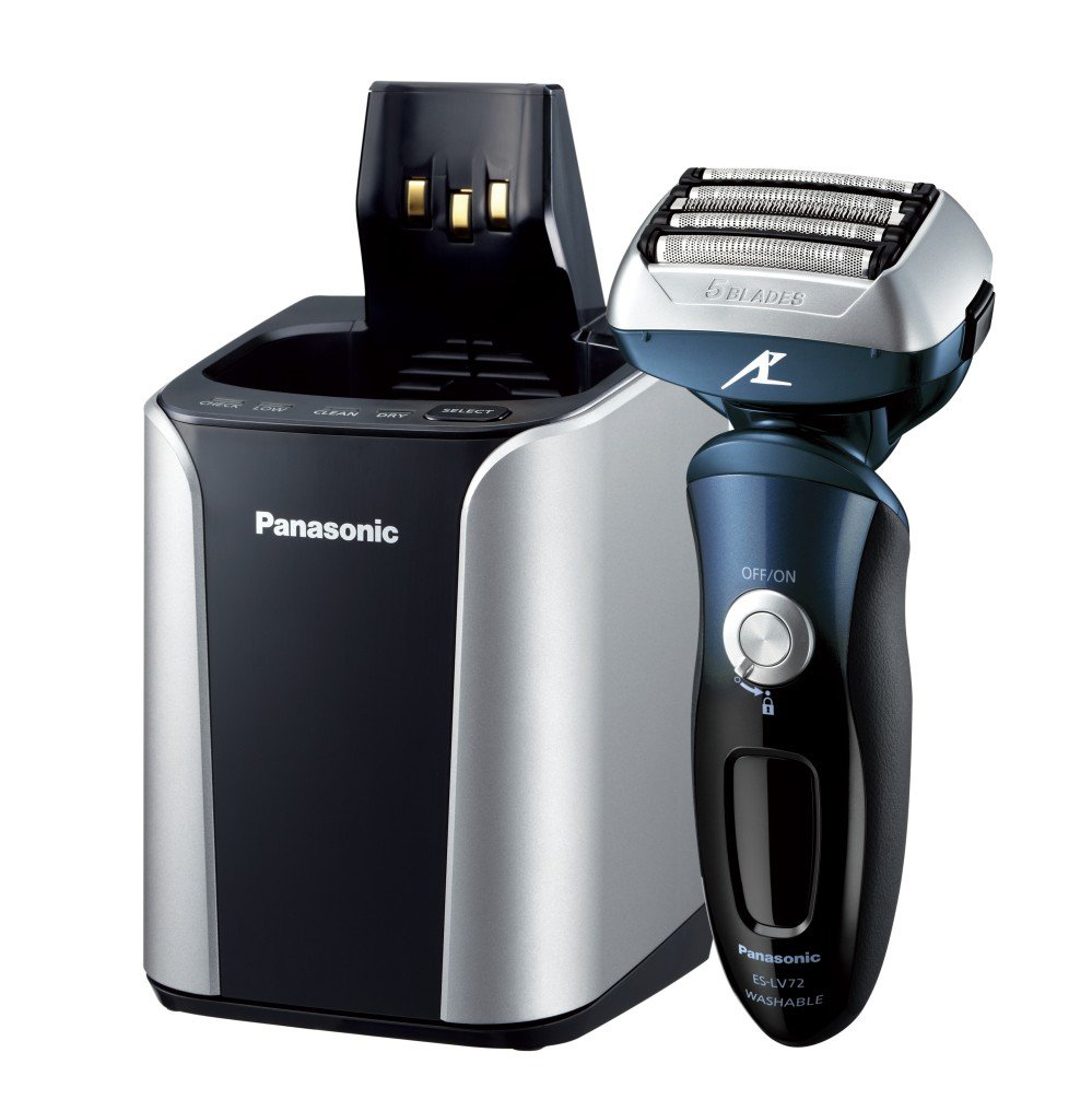 Amazon | パナソニック ラムダッシュ 5枚刃 青 ES-LV72-A