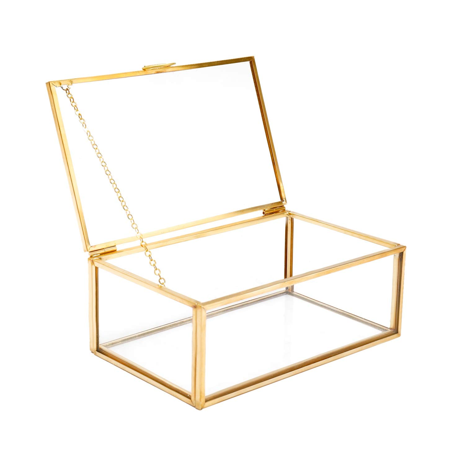 Amazon｜8MILELAKE ゴールデンヴィンテージ アクセサリーボックス