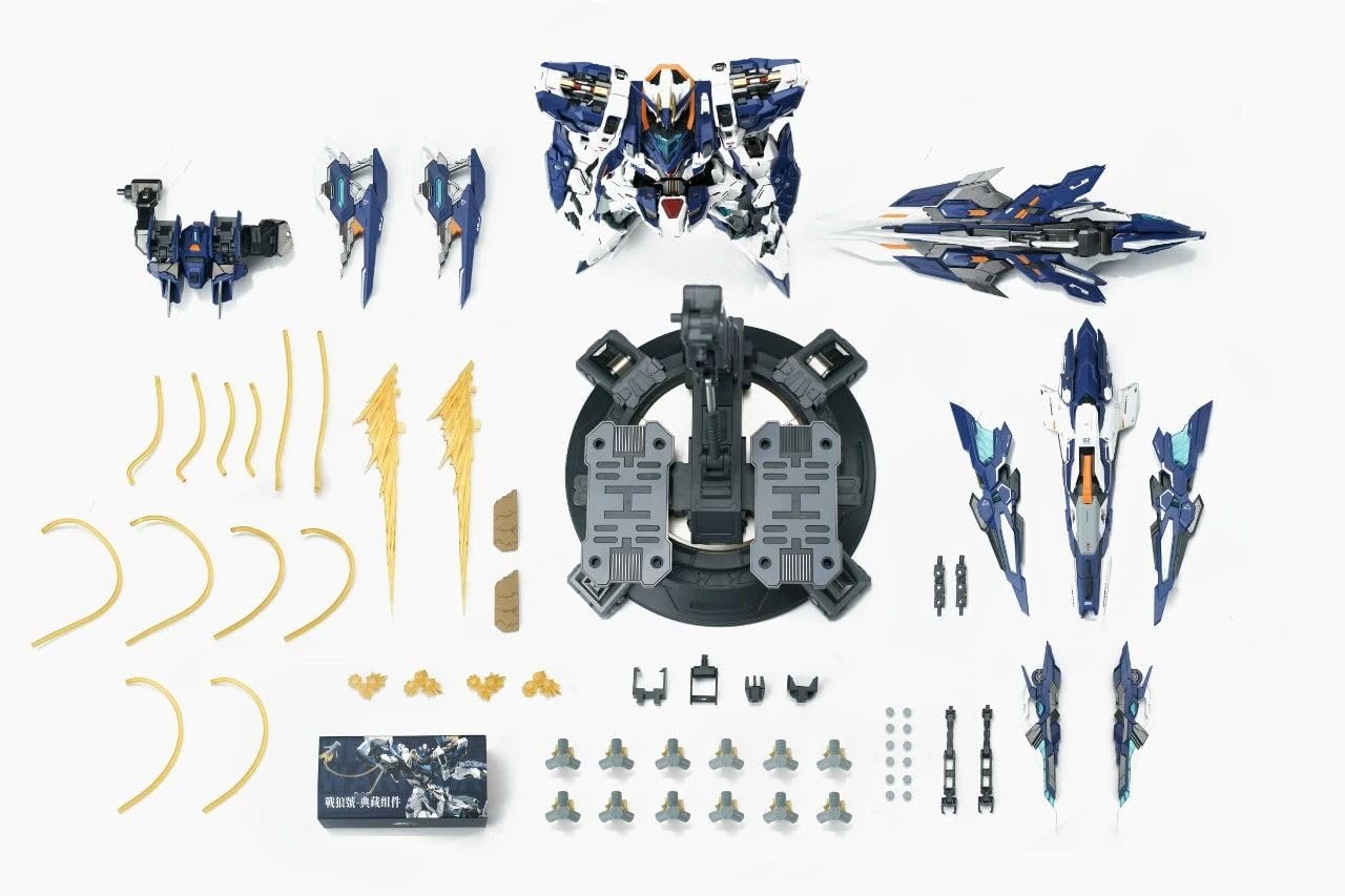 Amazon.co.jp: AniMester 1/72 戦狼 2号機 合金 機甲 可動 アクション