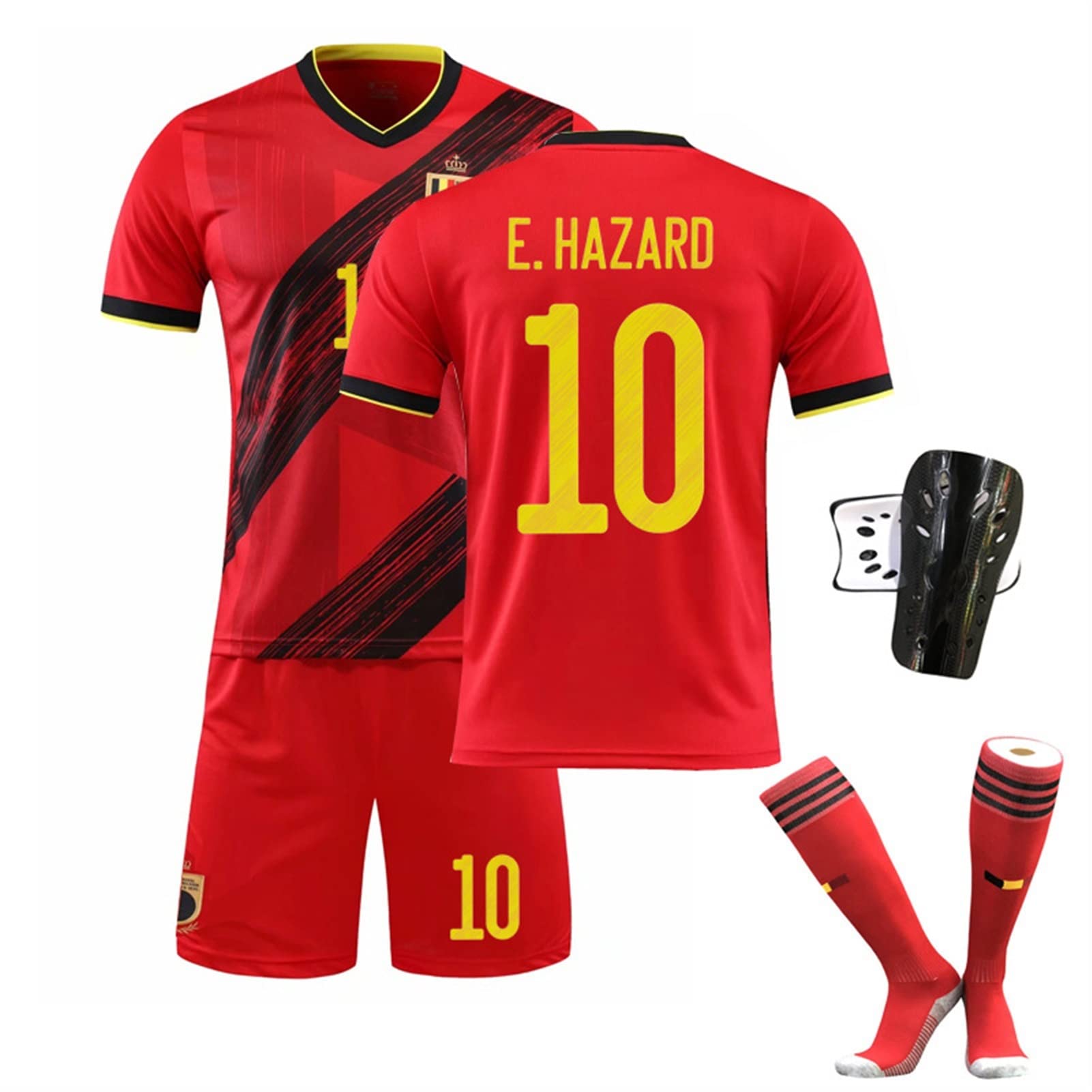 Amazon.co.jp: サッカージャージセット エデンアザール ユニフォーム