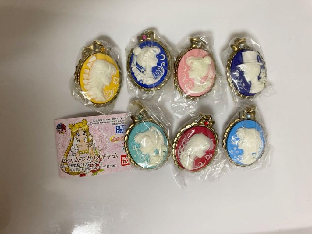 Amazon.co.jp: セーラームーン カメオチャーム コンプリート7種美少女