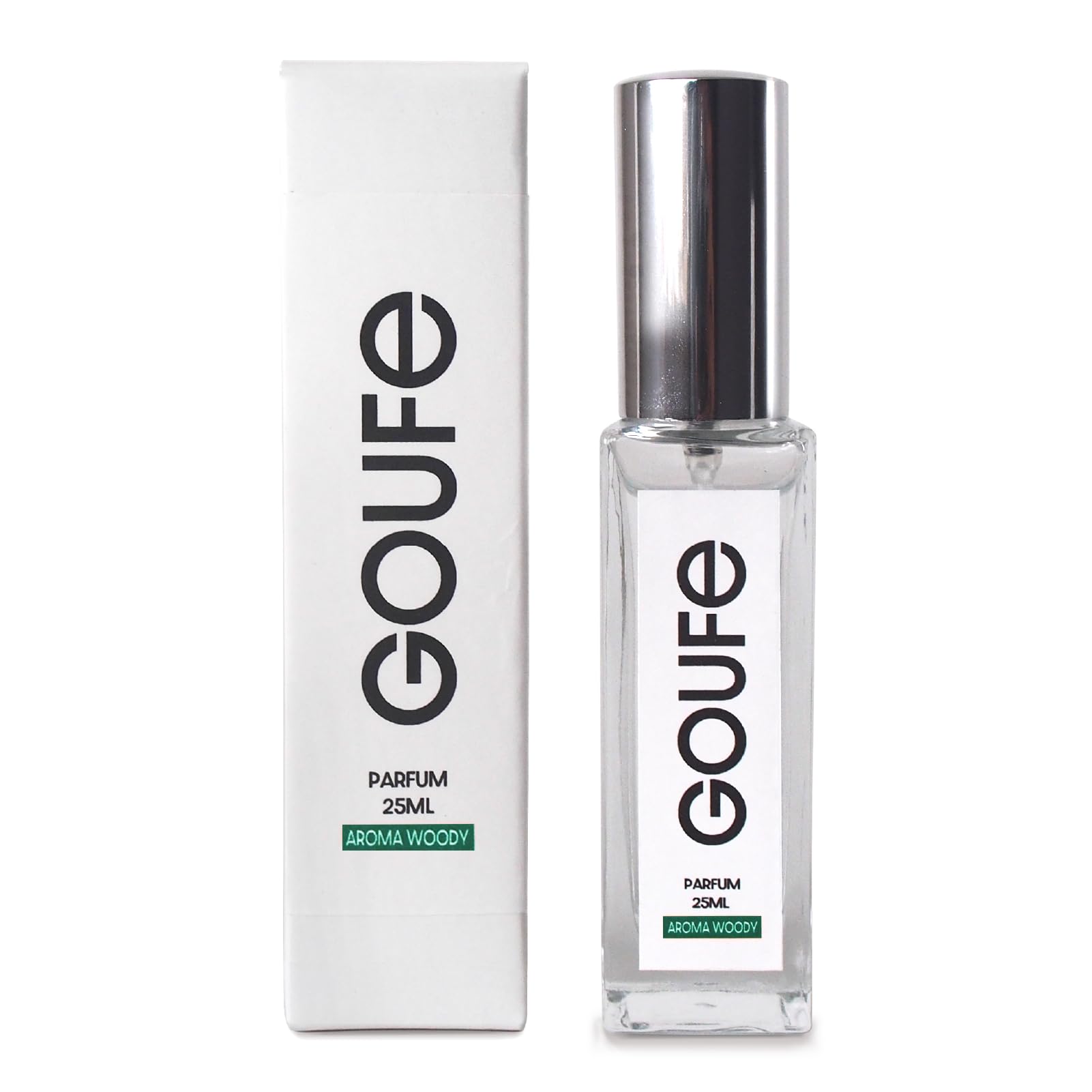 Amazon | Goufe アロマウッディ 香水 25ml パルファム メンズ