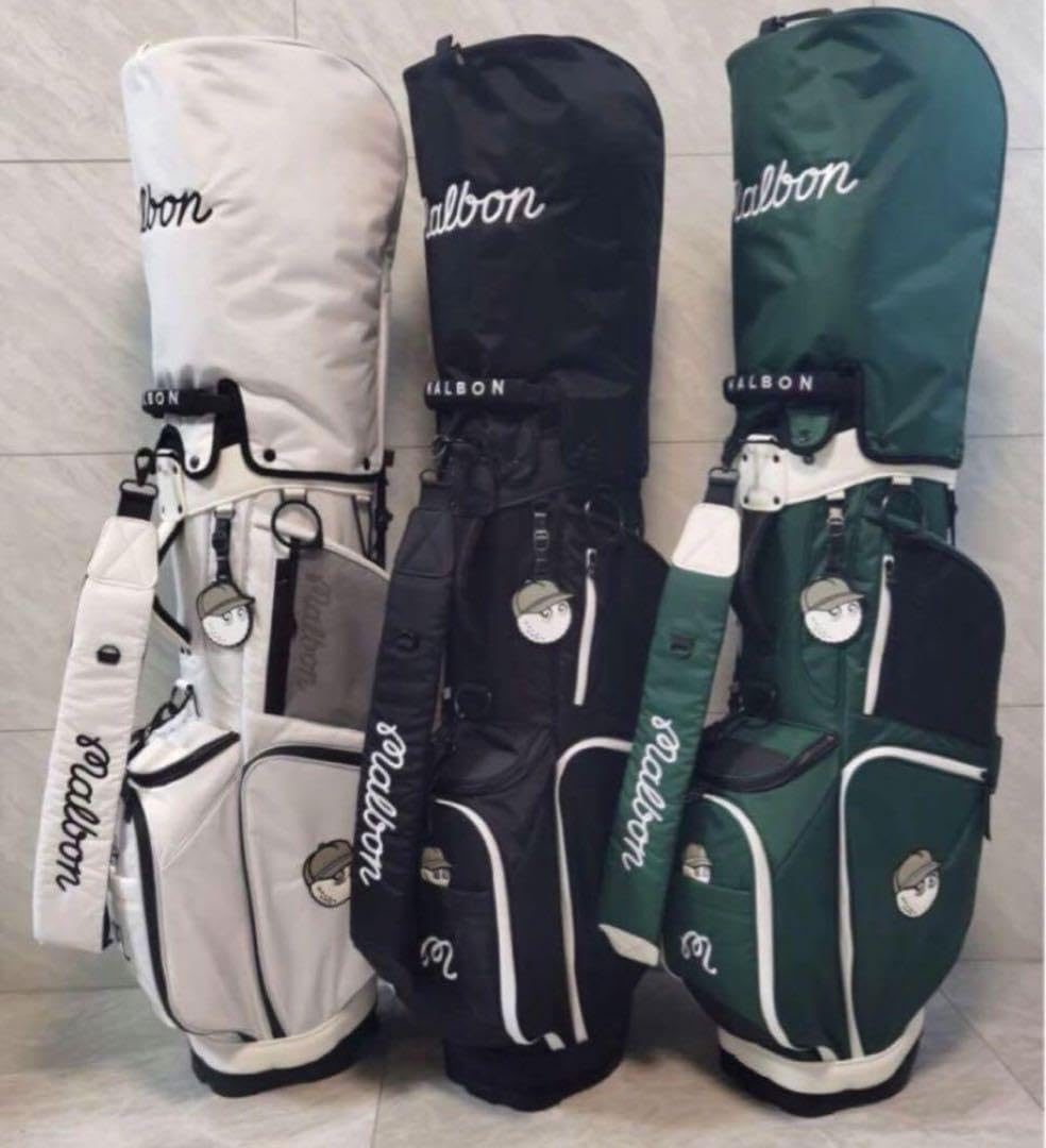 24年新作 マルボンゴルフ バッグ キャディバッグ malbon 男女兼用