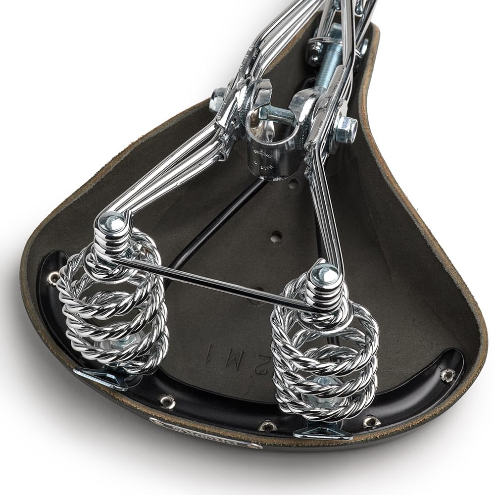 Amazon | BROOKS(ブルックス) レザーサドル 大型スプリング使用シティ