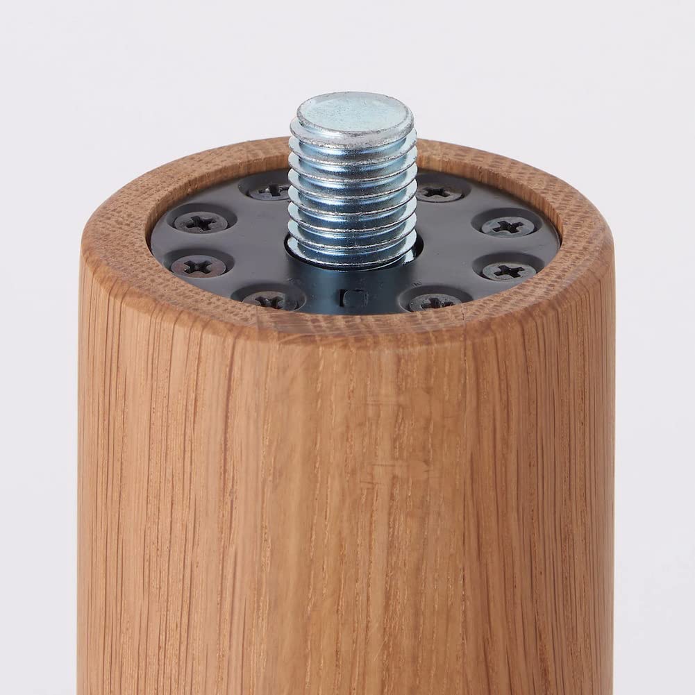 Amazon｜無印良品 木製テーブル脚 高さ72cm用 オーク材 82586176 4本組