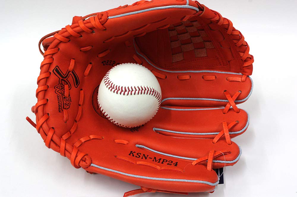 Amazon | 久保田スラッガー 軟式 グローブ KSN-MP24 Fオレンジ 内野手