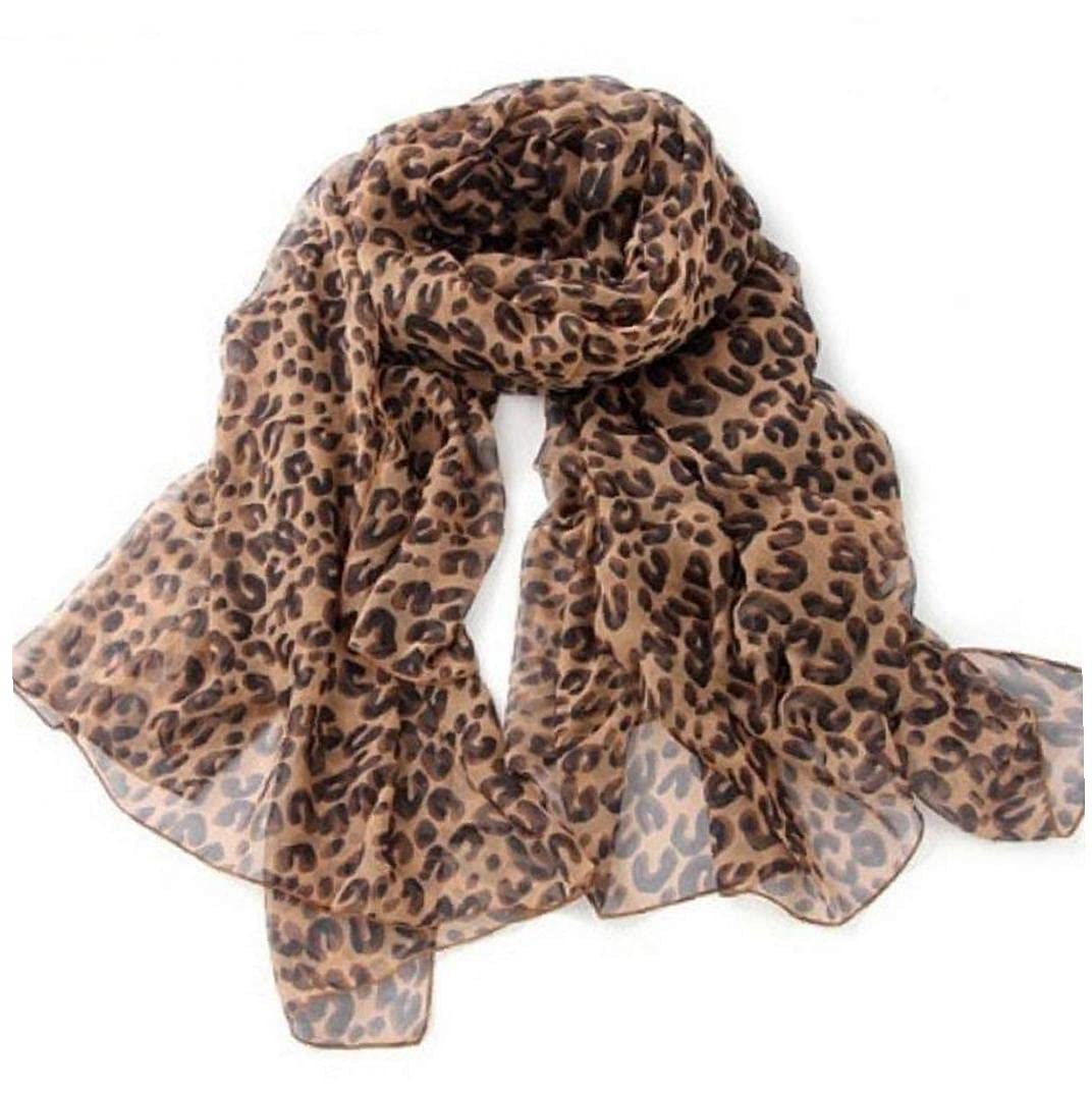 Amazon.co.jp: ヒョウ柄 スカーフ ウィメンスカーフ ファッション