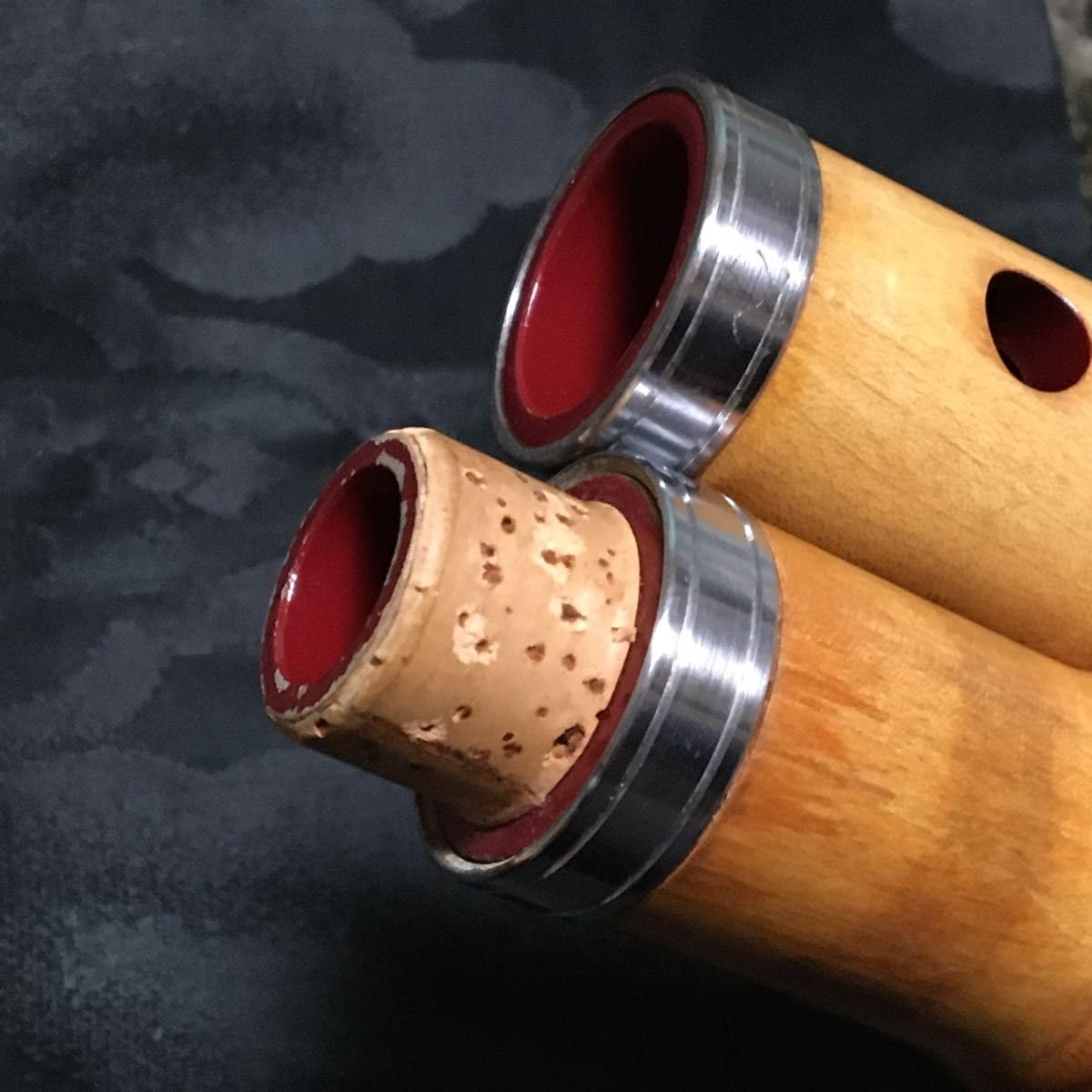 尺八 琴古流 2尺管 【音出し確認済み】 極美品】尺八 琴古流 2尺管