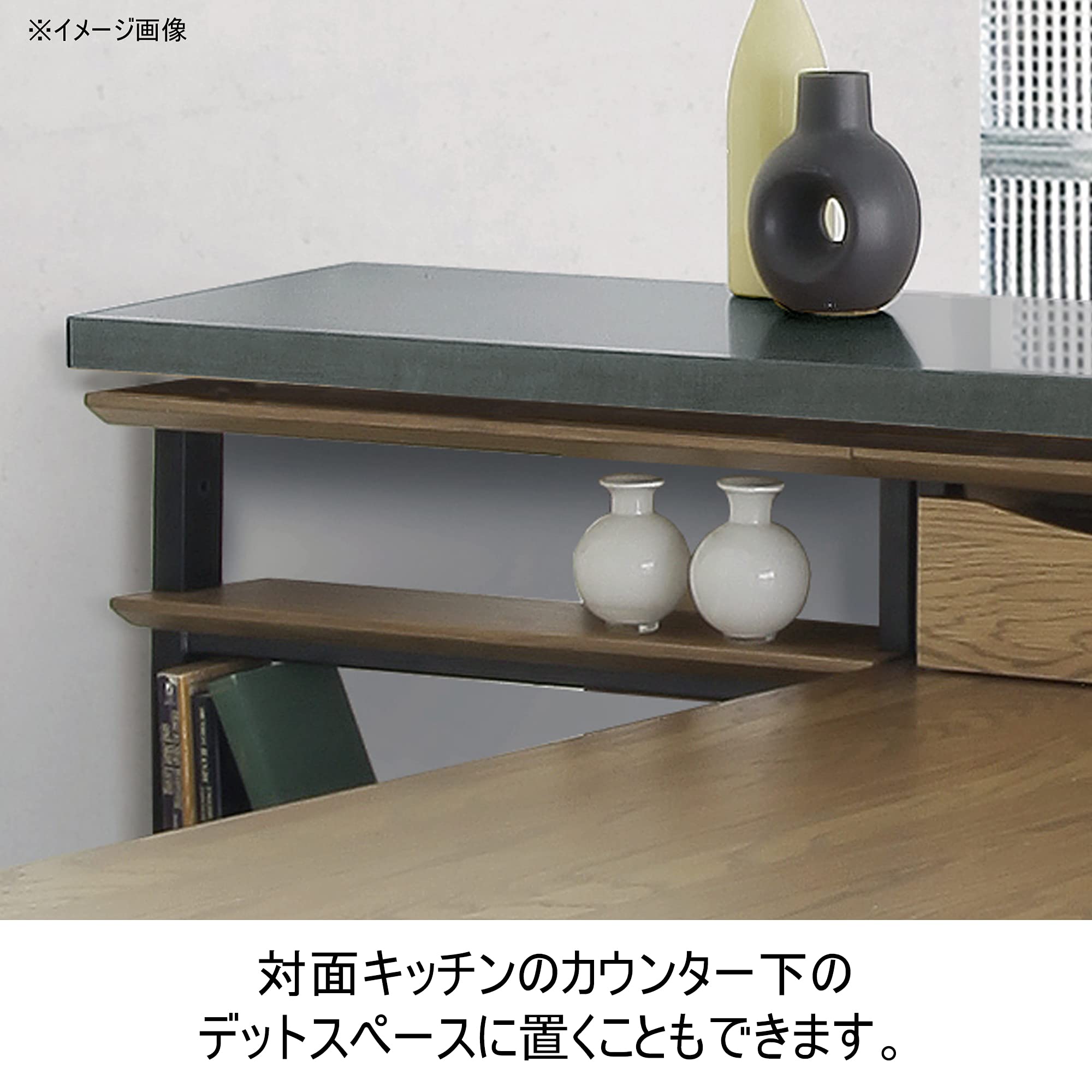 Amazon｜サンキコーポレーション オプション 65 ラック ウォールナット