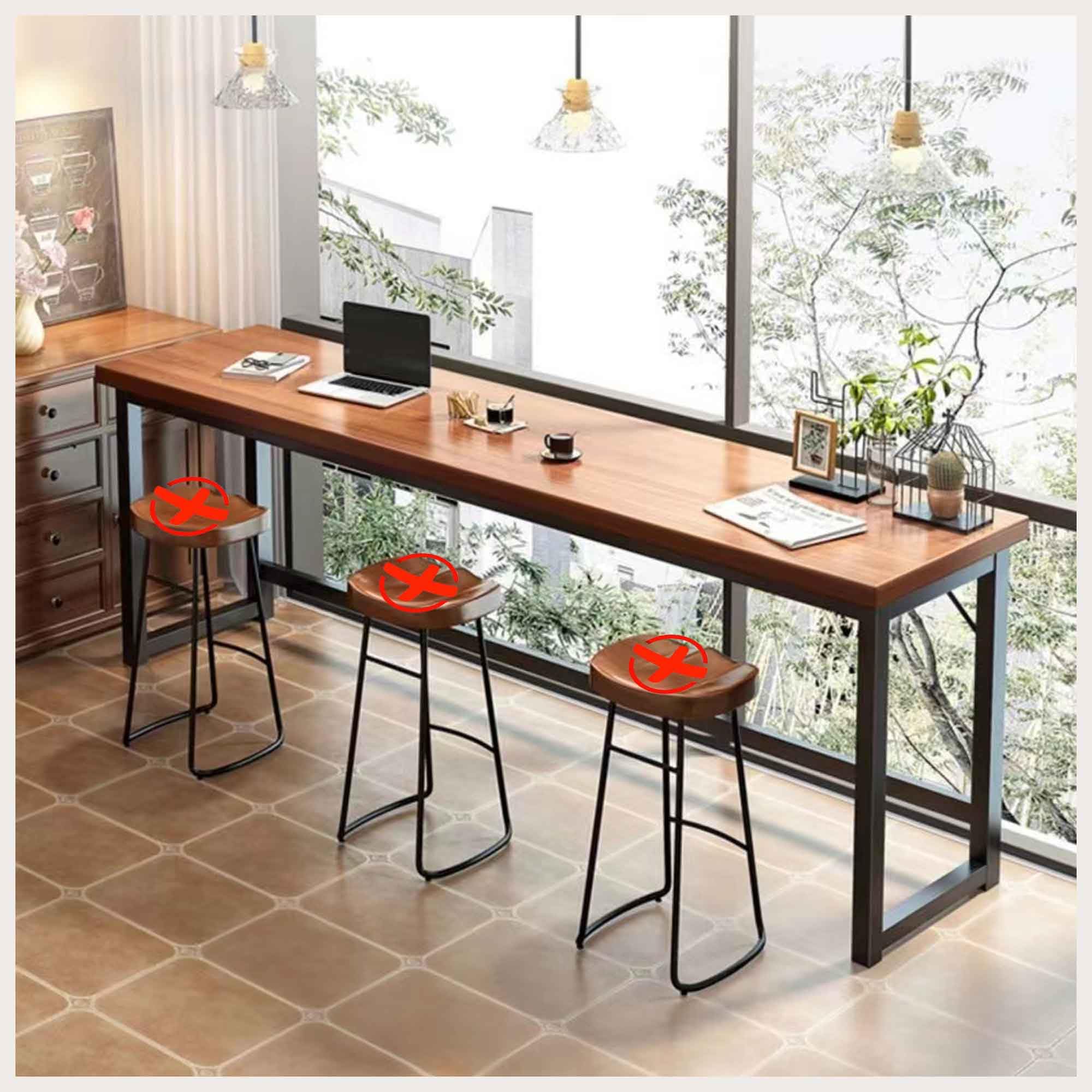 Amazon｜Stujhkl カウンター&ハイテーブル - 高さ200cm お洒落