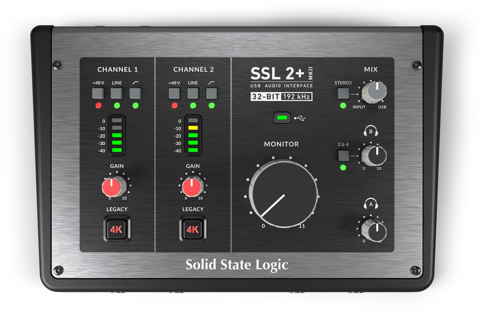 Amazon.com: Solid State Logic SSL 2 Plus MKII USB Audio Interface