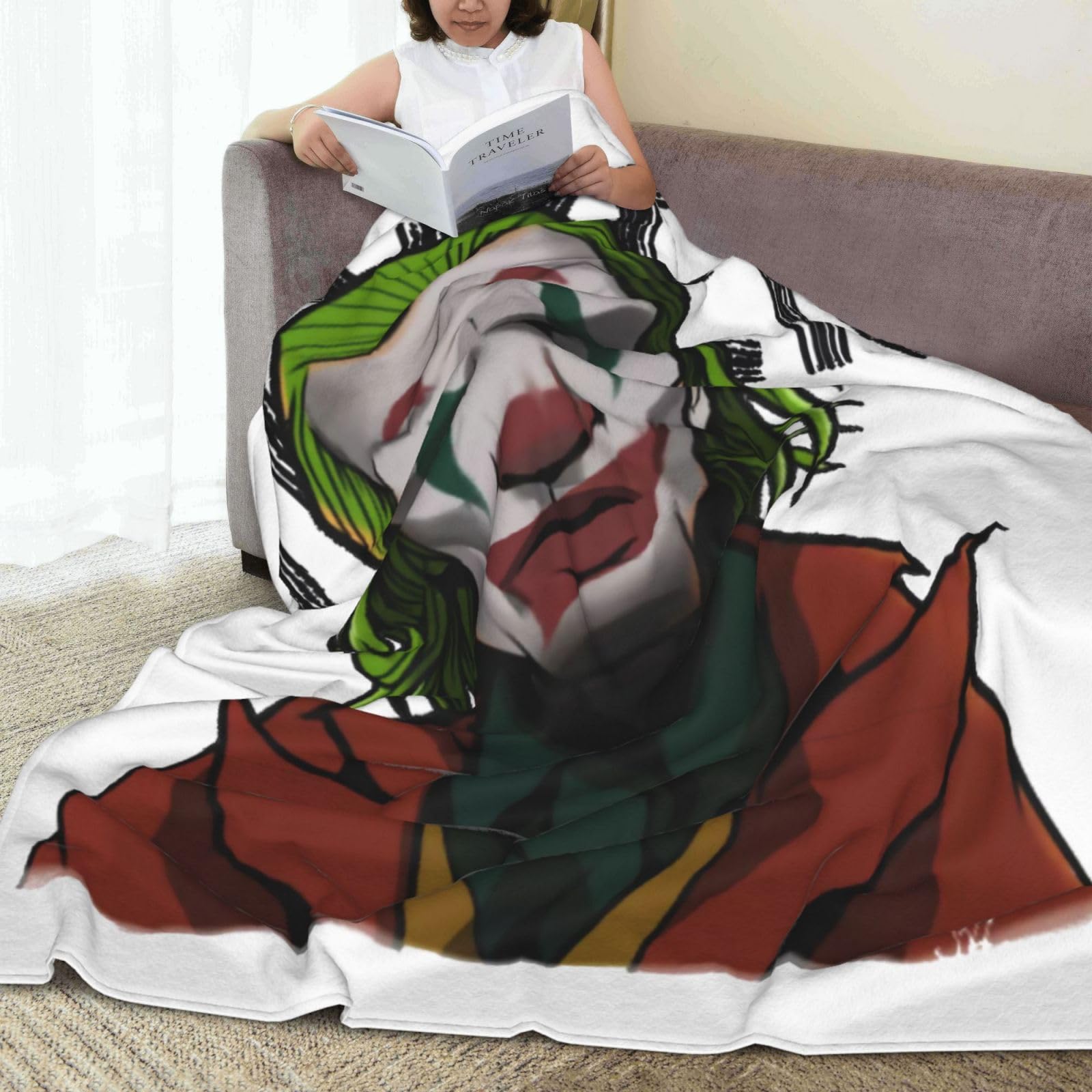 Amazon｜毛布 暖かい ジョーカー Joker ブランケット 100X125cm 大判