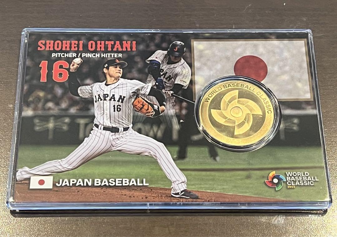2023WBC 優勝記念 日本代表 ブロンズ コインカード 大谷翔平 2023WBC