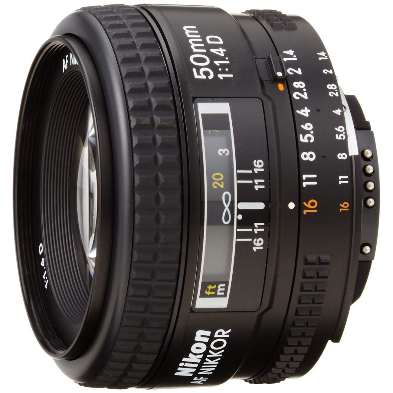 Nikon AF FX NIKKOR 50mm F/1.4D DSLR Lens with Auto Focus for Nikon